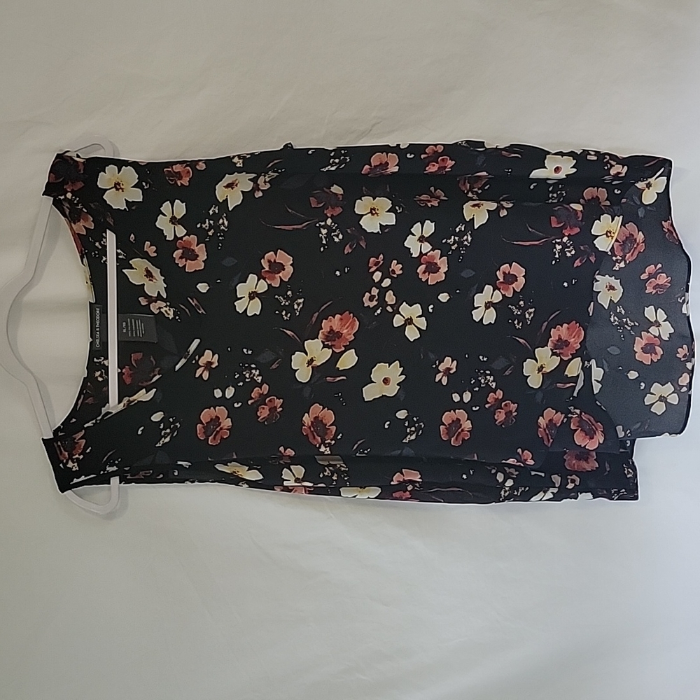Sleeveless Floral Top